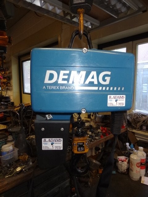 DC-Pro DEMAG kettingtakel 500 kg, Doe-het-zelf en Verbouw, Ophalen, Zo goed als nieuw, Elektrisch