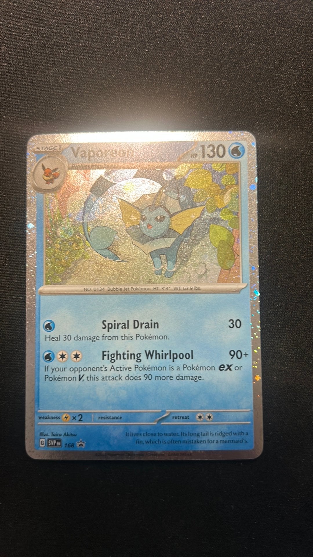 Vaporeon svp168, Verzenden, Zo goed als nieuw
