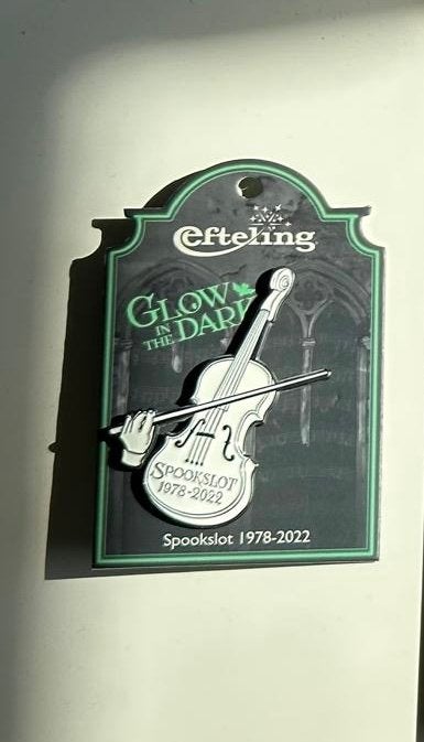 Efteling spookslot pin, Verzamelen, Ophalen of Verzenden, Nieuw, Button of Speldje