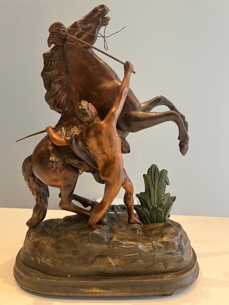 Beeld Les Chevaux de Marly, Coustou., Ophalen of Verzenden, Gebruikt