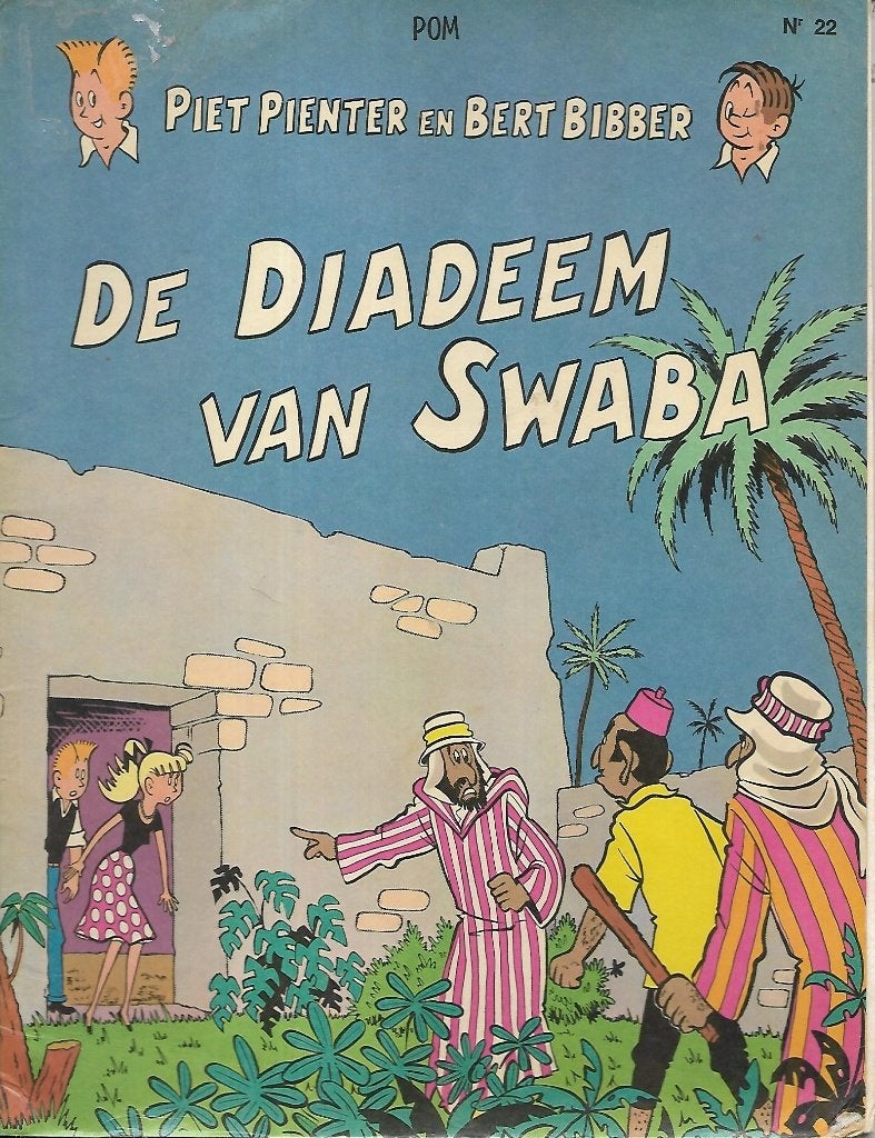 Piet Pienter en Bert Bibber - Nr. 22: De diadeem van Swaba, Boeken, Stripboeken, Eén stripboek, Ophalen of Verzenden, Gelezen