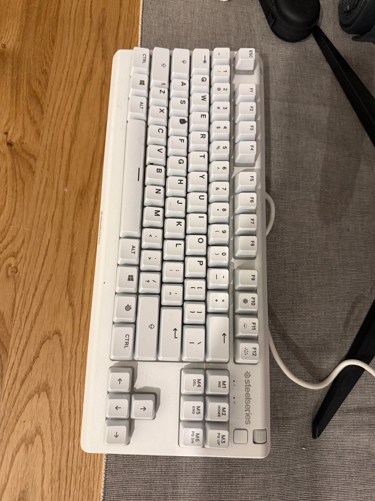 SteelSeries Apex 3 TKL Gaming Toetsenbord Wit, Computers en Software, Ophalen, Gebruikt, Gaming toetsenbord, Qwerty
