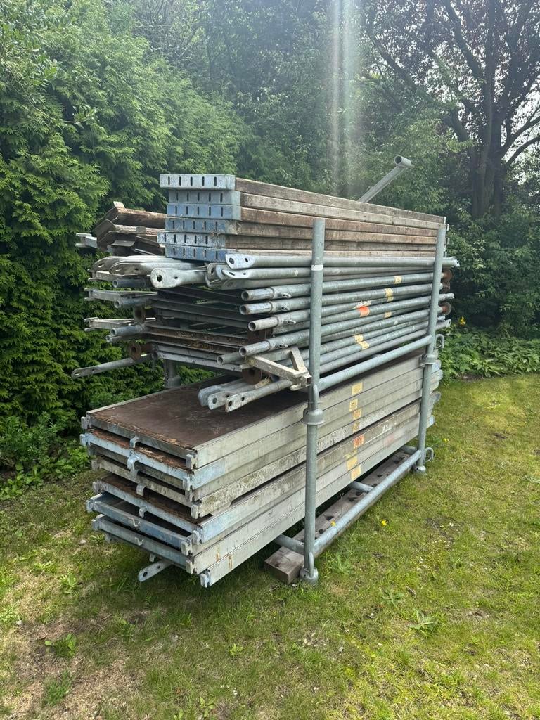 Steiger mübo 20 meter, Ophalen, Gebruikt, Gevelsteiger, 2 tot 5 meter