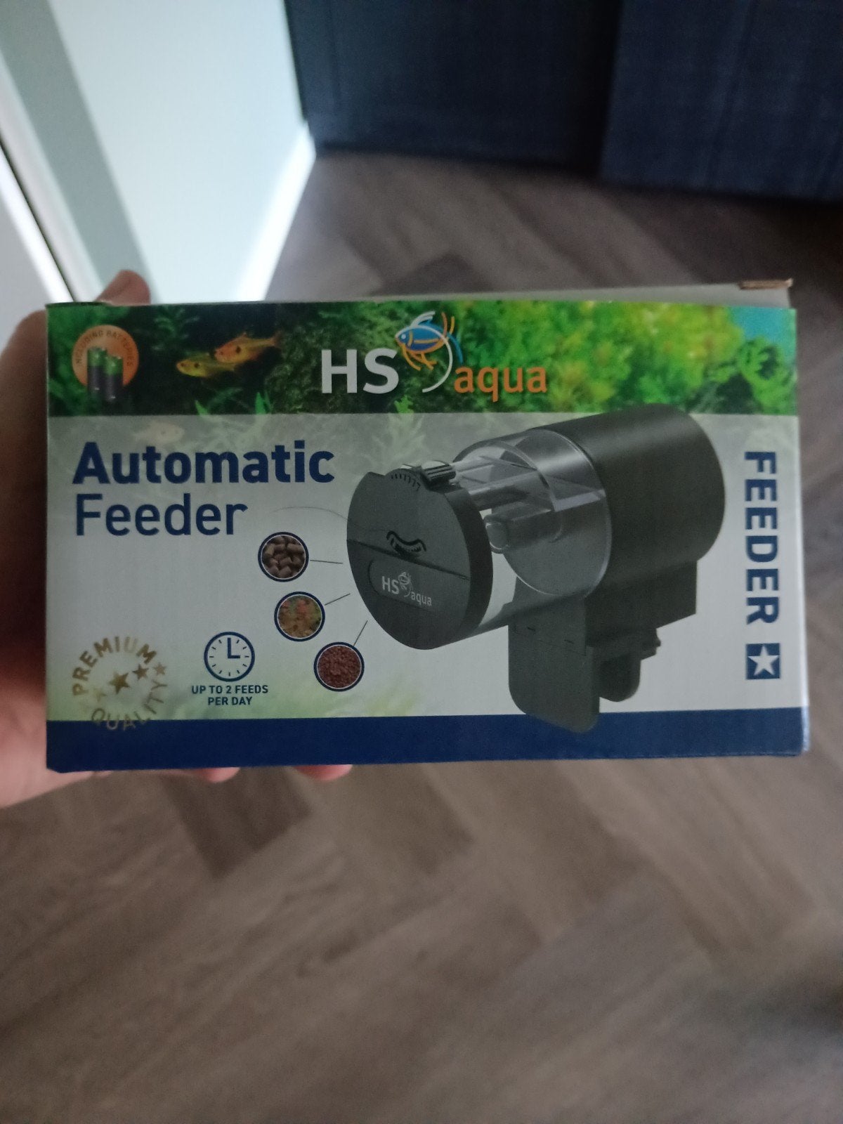 automatische vis voer machine, Dieren en Toebehoren, Ophalen of Verzenden, Zo goed als nieuw, Overige typen