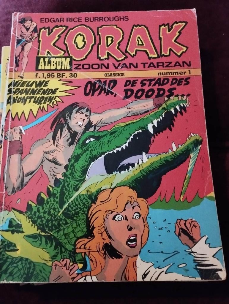 Korak zoon van Tarzan album classics, Meerdere comics, Ophalen, Gelezen, Europa