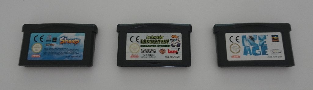3 Nintendo Game Boy Advance Spellen, Spelcomputers en Games, 1 speler, Zo goed als nieuw, Vanaf 3 jaar, Ophalen