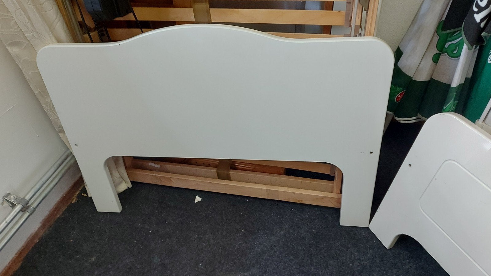 eenpersoons bed, Ophalen, Gebruikt, 90 cm, Eenpersoons