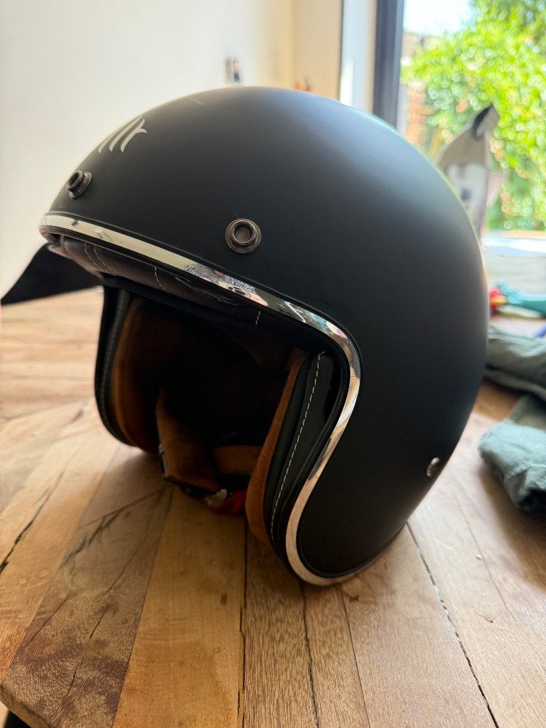 Mt helmet scooter helm  maat s, Ophalen of Verzenden, Zo goed als nieuw, Small, MT Helmets