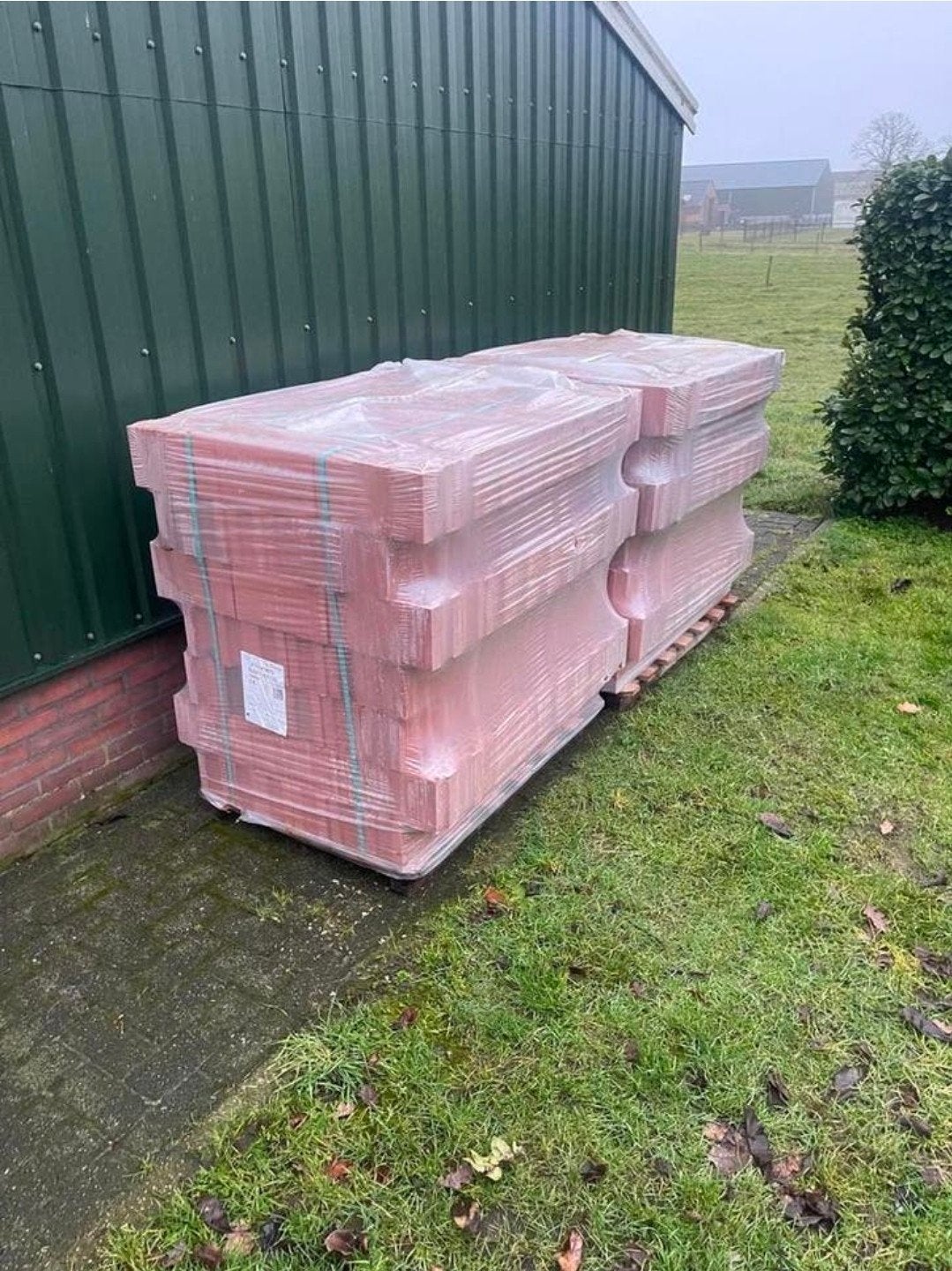 Te koop 2 pakken binnenmuurstenen NIEUW, Doe-het-zelf en Verbouw, Metselstenen, Ophalen, Nieuw, Bakstenen