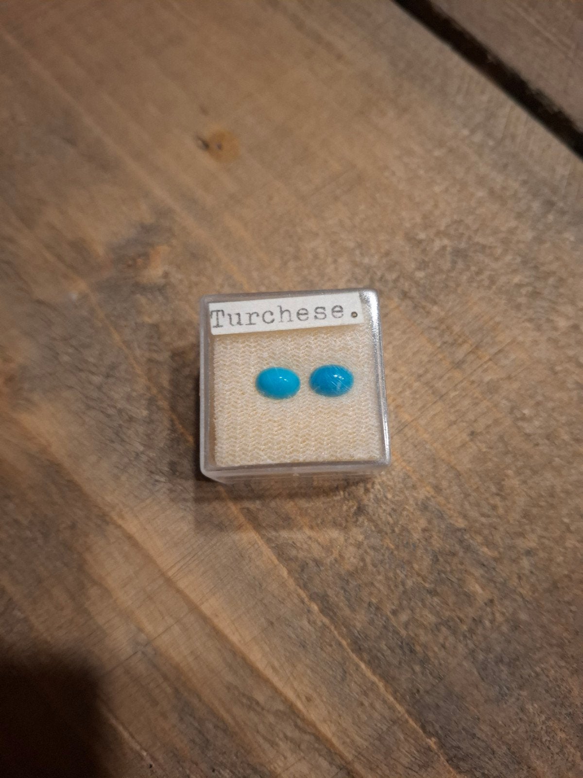 Nishapur Turkoois Edelstenen - 0,75 Ct, Sieraden, Tassen en Uiterlijk, Ophalen of Verzenden, Nieuw