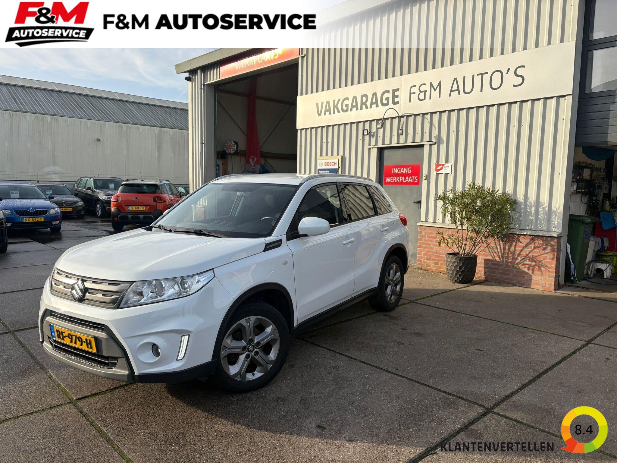 Suzuki Vitara 1.6 Exclusive Airco, trekhaak, camera, Auto's, Voorwielaandrijving, Stof, Euro 6, 4 cilinders