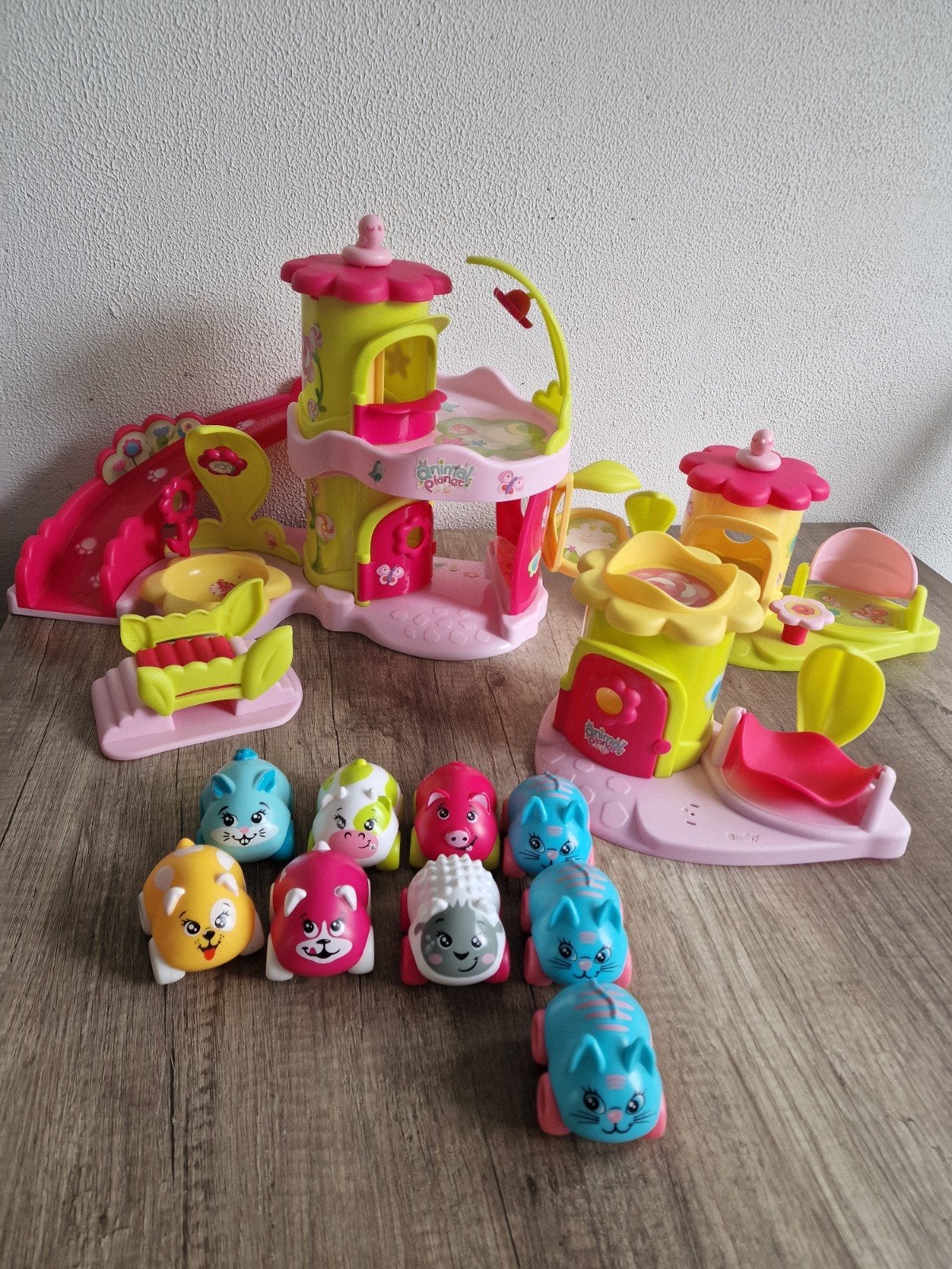 Te koop Smoby Animal Planet flower paradise dieren auto's, Kinderen en Baby's, Speelgoed | Speelgoedvoertuigen, Ophalen