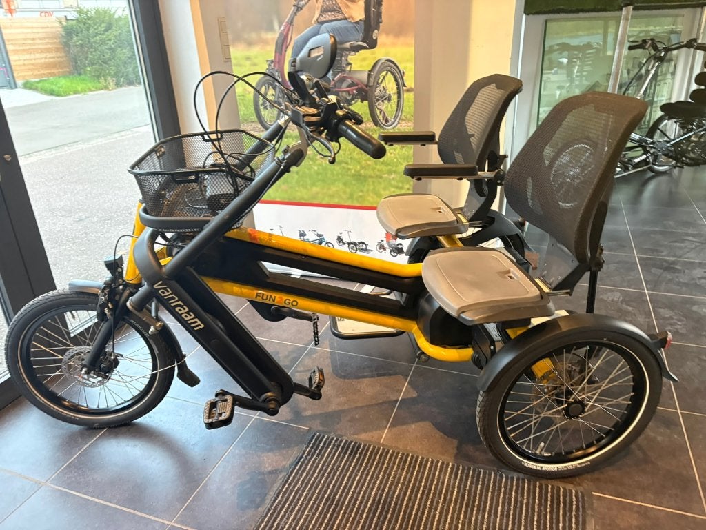 fun2go Van Raam FULL OPTION dubbel batterij + garantie, Fietsen en Brommers, Ophalen, Zo goed als nieuw, Schijfrem, Fun2go van raam