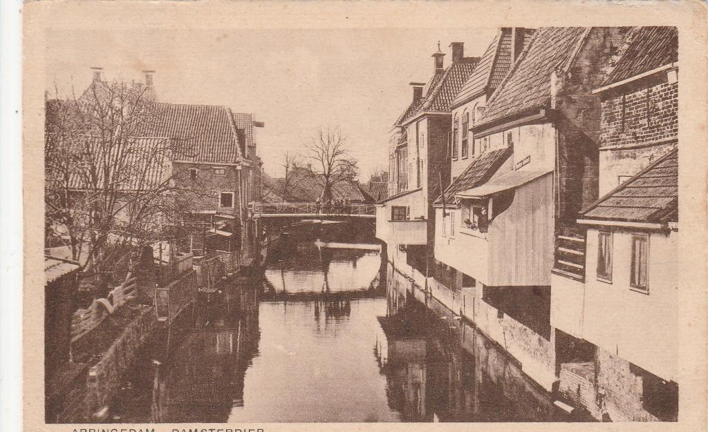 appingedam- damsterdiep 1931, Verzenden, 1920 tot 1940, Zuid-Holland