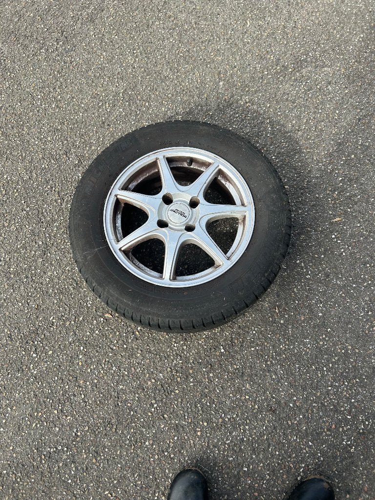 Velgen 4 x 100, Auto-onderdelen, Banden en Velgen, Ophalen, Gebruikt, Velg(en), 16 inch