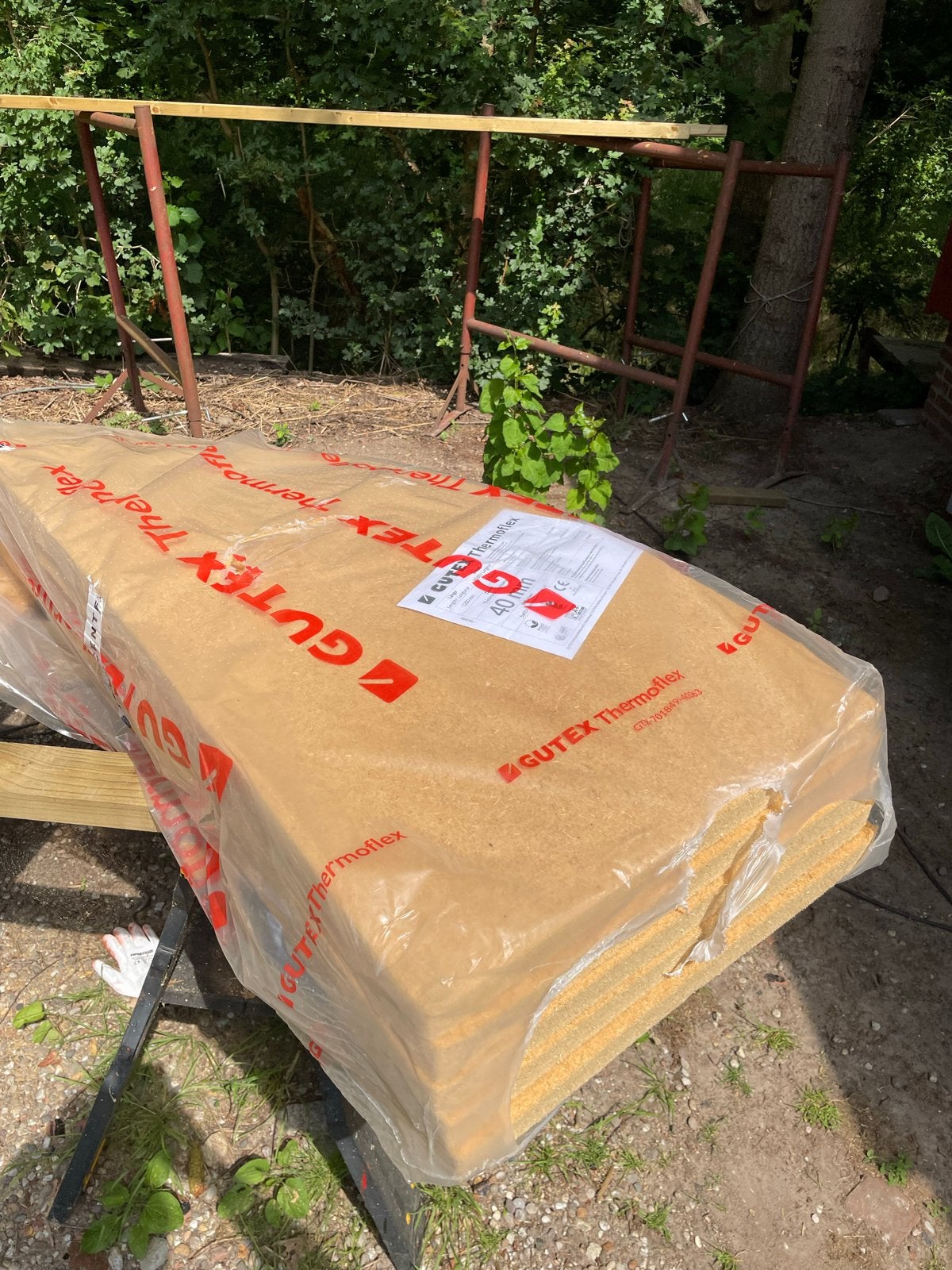 Gutex Thermoflex Houtvezelisolatie 40mm - Nieuw, Overige materialen, Nieuw, 5 tot 10 m², Vloerisolatie