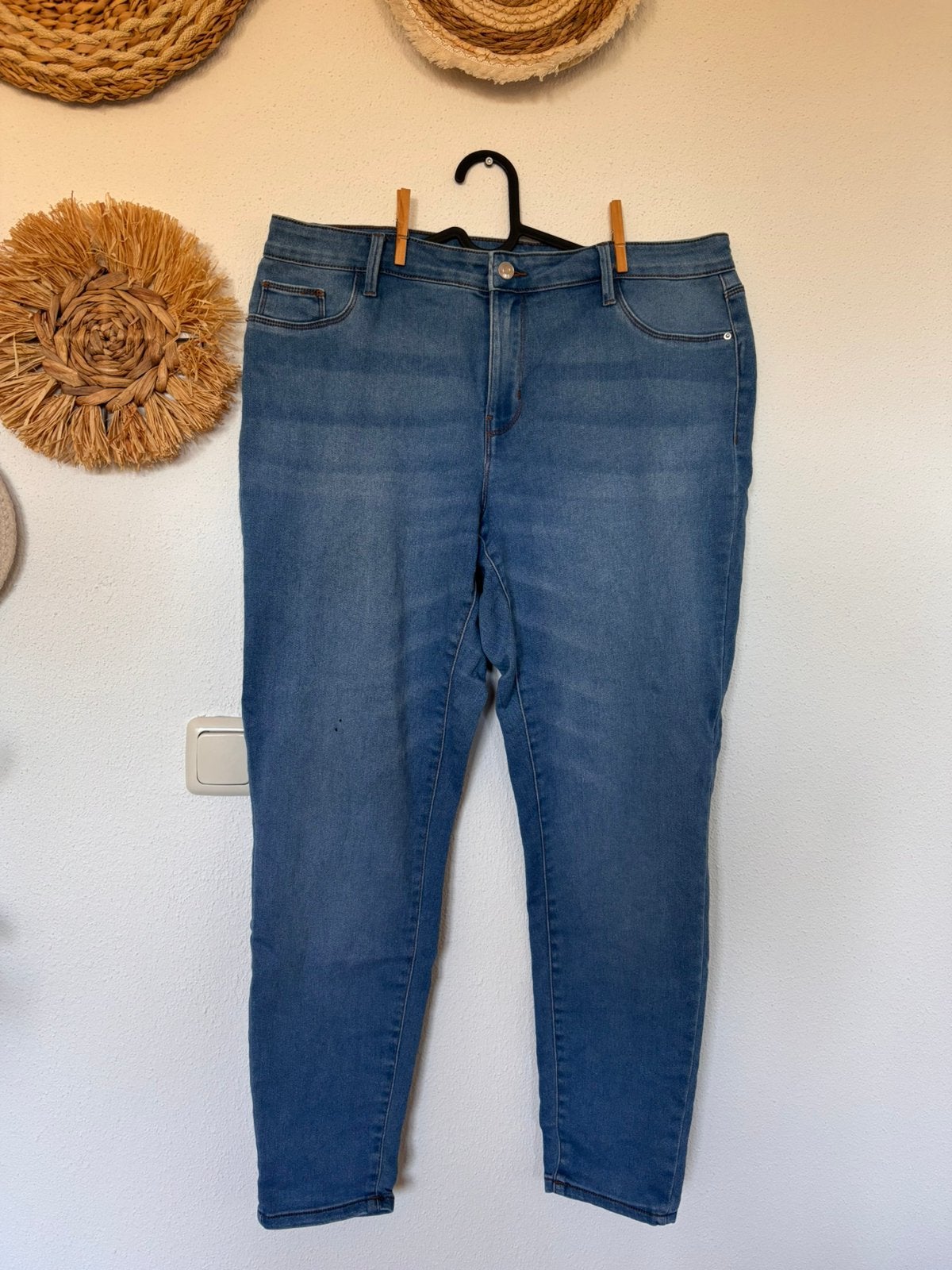 Jeans Primark, Ophalen of Verzenden, Zo goed als nieuw, Blauw, Overige jeansmaten