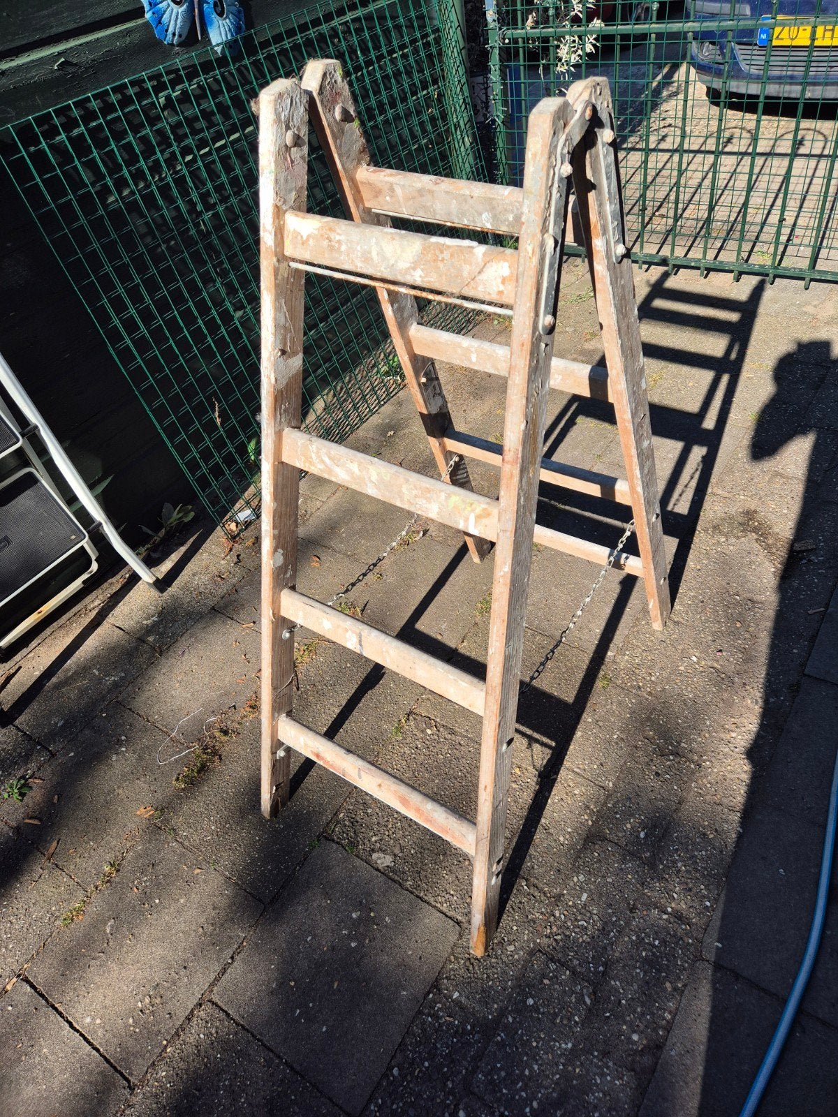 Oude houten trap - Gebruikt maar functioneel, Ophalen of Verzenden