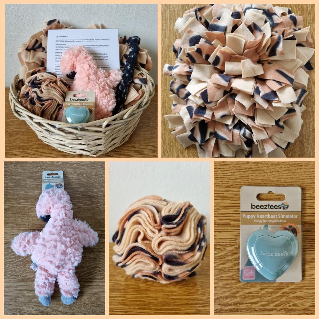 Welkom thuis puppy snuffelmand, Ophalen of Verzenden, Nieuw, Intelligentiespeelgoed