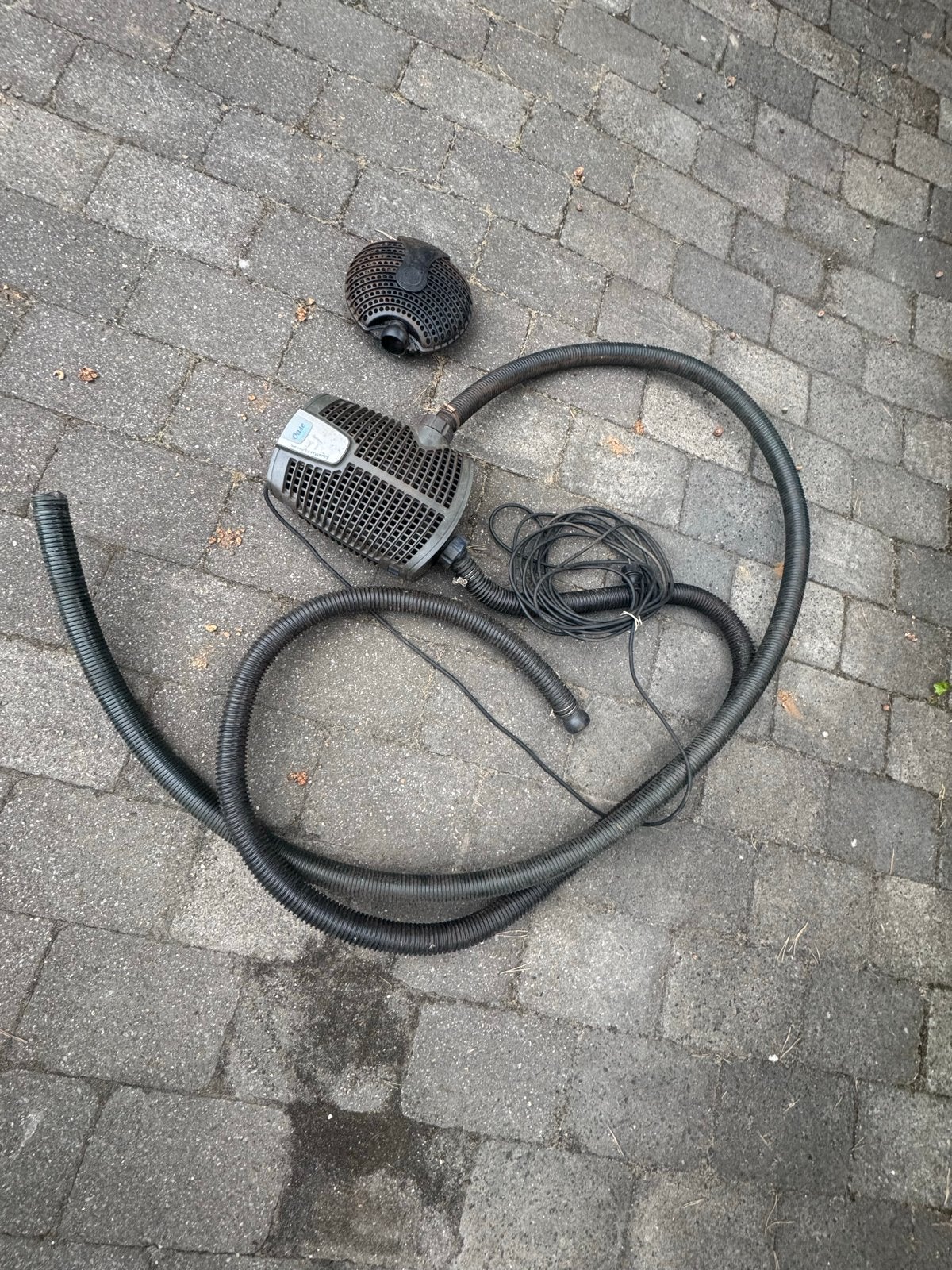 Oase AquaMax Eco Premium 110 W vijverpomp met satelliet, Ophalen, Gebruikt, Vijverpomp