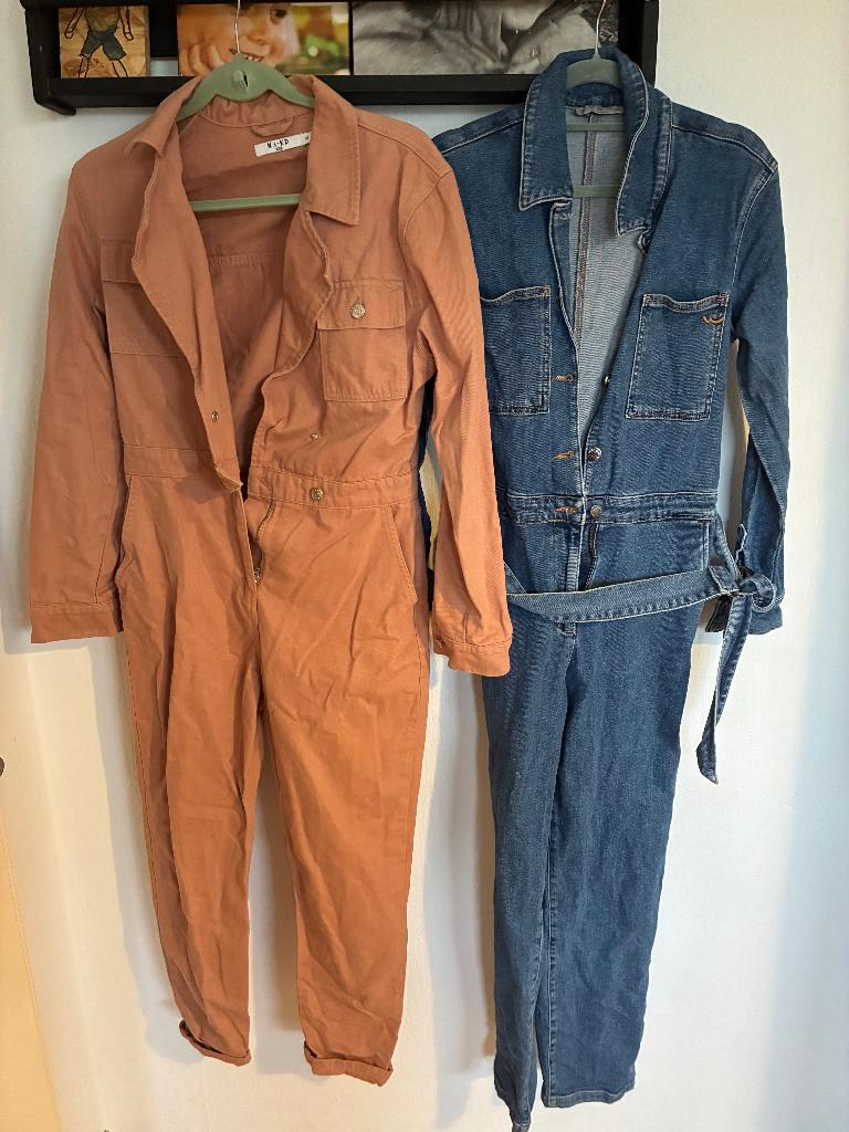 Jumpsuits Na-Kd & LTB, NA-KD, Blauw, Ophalen of Verzenden, Zo goed als nieuw