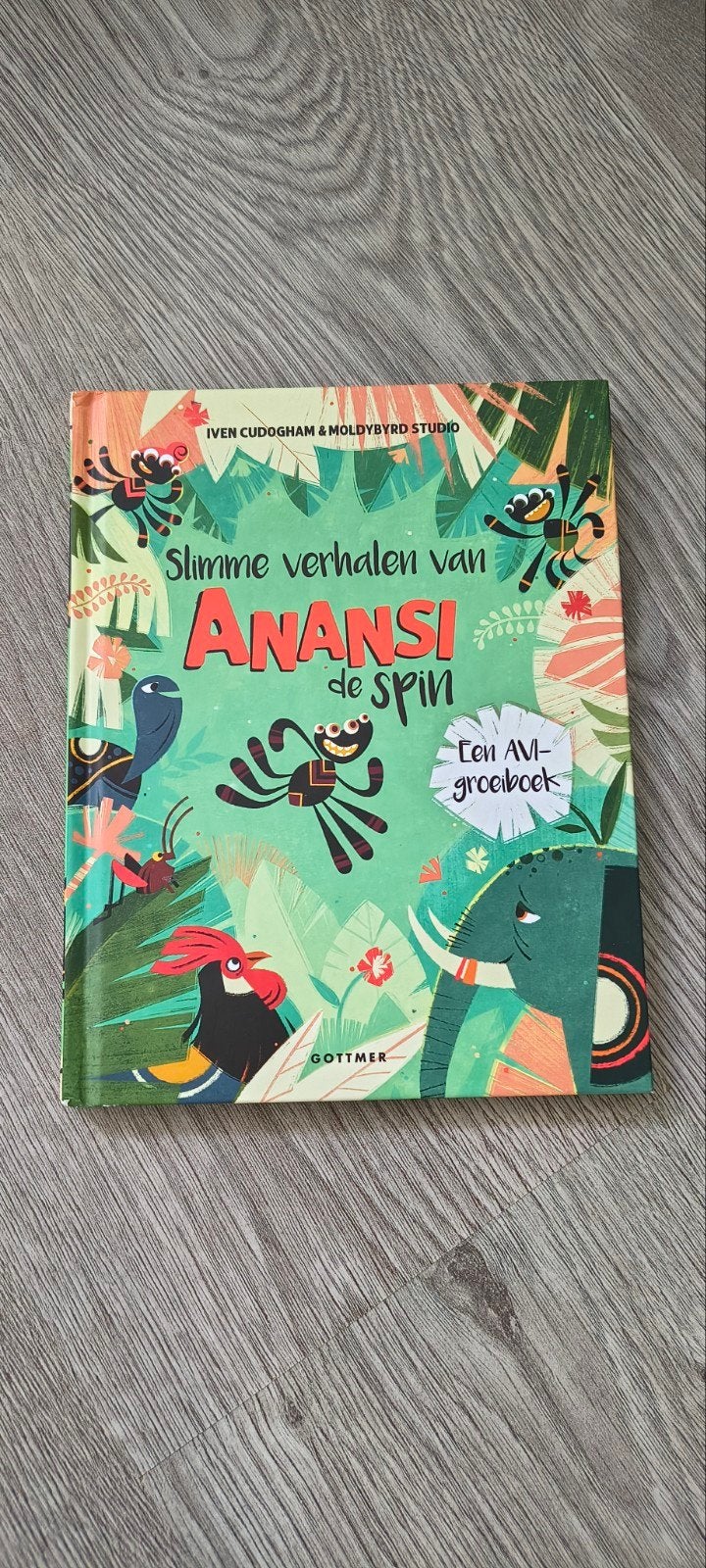 Iven Cudogham - Slimme verhalen van Anansi de spin, Fictie algemeen, Ophalen of Verzenden, Zo goed als nieuw, Iven Cudogham