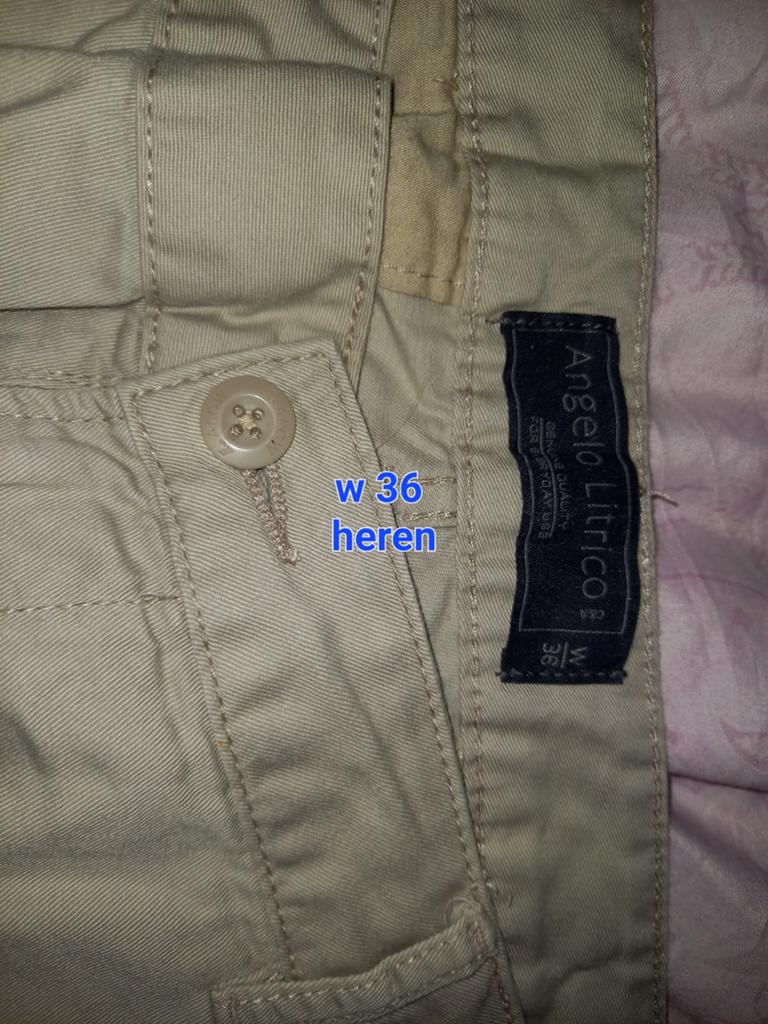 Angelo Litrico Heren Korte Broek - Maat W36, Ophalen of Verzenden, Zo goed als nieuw, Overige maten, Blauw