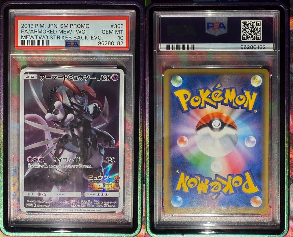 Armored Mewtwo #365 PSA10, Ophalen of Verzenden, Zo goed als nieuw