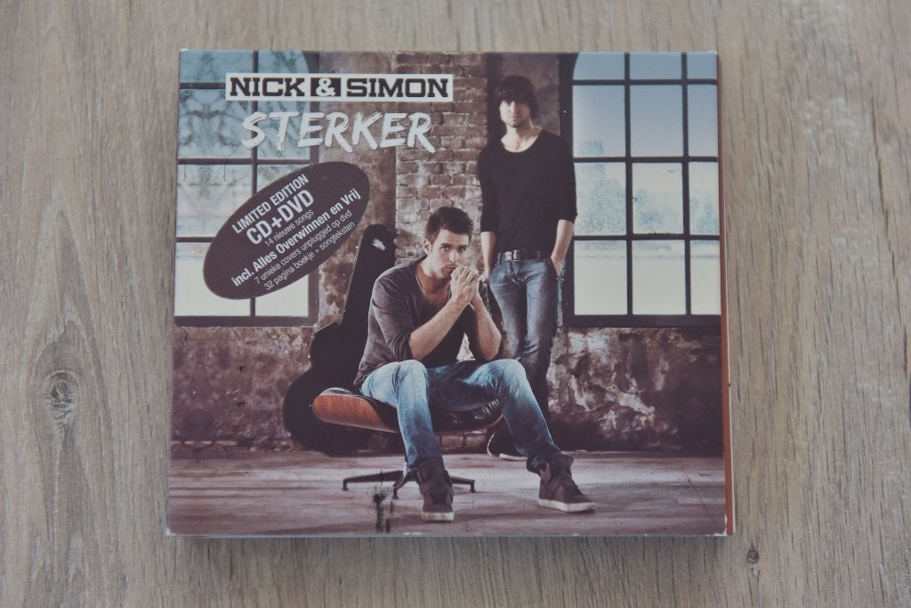 NICK & SIMON -- STERKER LIMITED EDITION CD + DVD, Verzenden, Zo goed als nieuw, Levenslied of Smartlap
