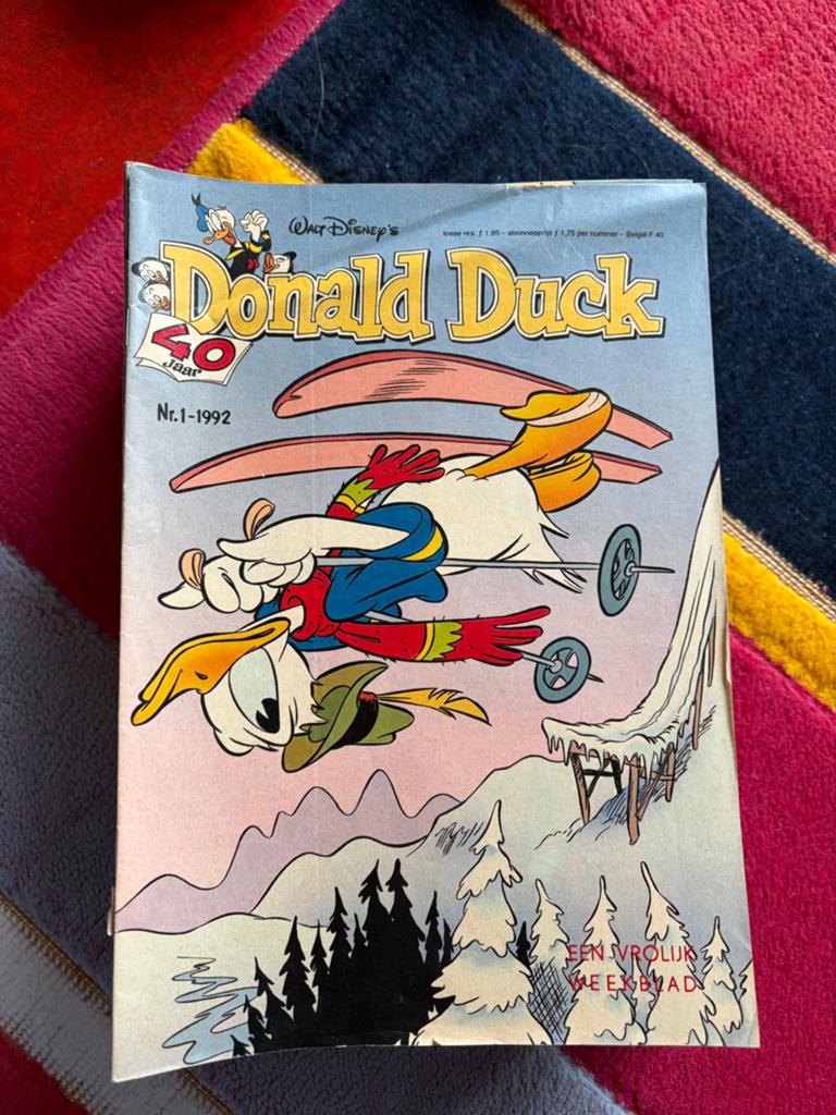 Donald Duck Jaargang 1992 Compleet, Complete serie of reeks, Ophalen, Gelezen