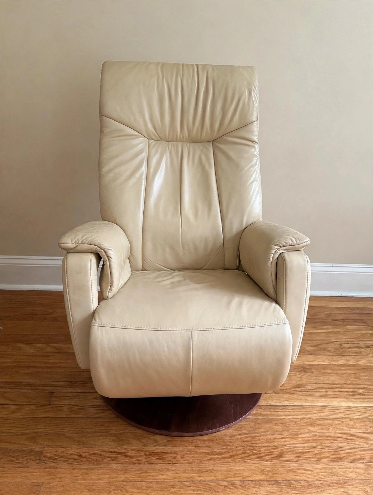 Sta-op Stoel / Relaxfauteuil - Maat M, Ophalen, Gebruikt, Leer
