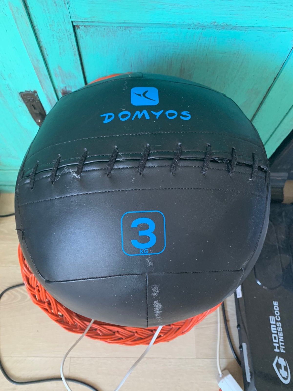 Wall ball - medicine ball 3kg, Ophalen, Gebruikt, Fitnessbal