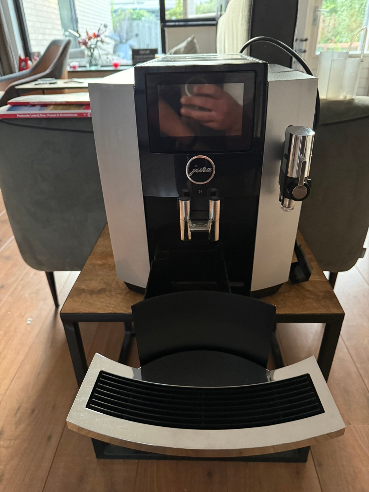 Jura S8, Ophalen, 10 kopjes of meer, Koffiemachine, Koffiebonen