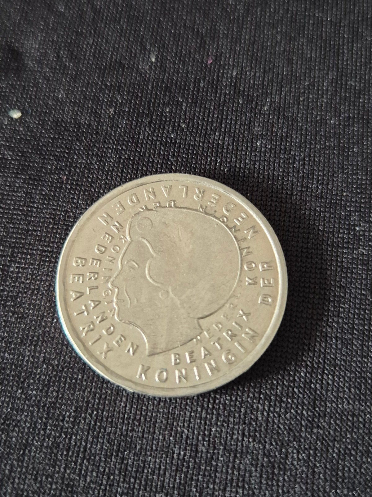 Nederlandse 1 gulden munt Koningin Beatrix 2001, Ophalen of Verzenden, Koningin Beatrix, 1 gulden, Losse munt