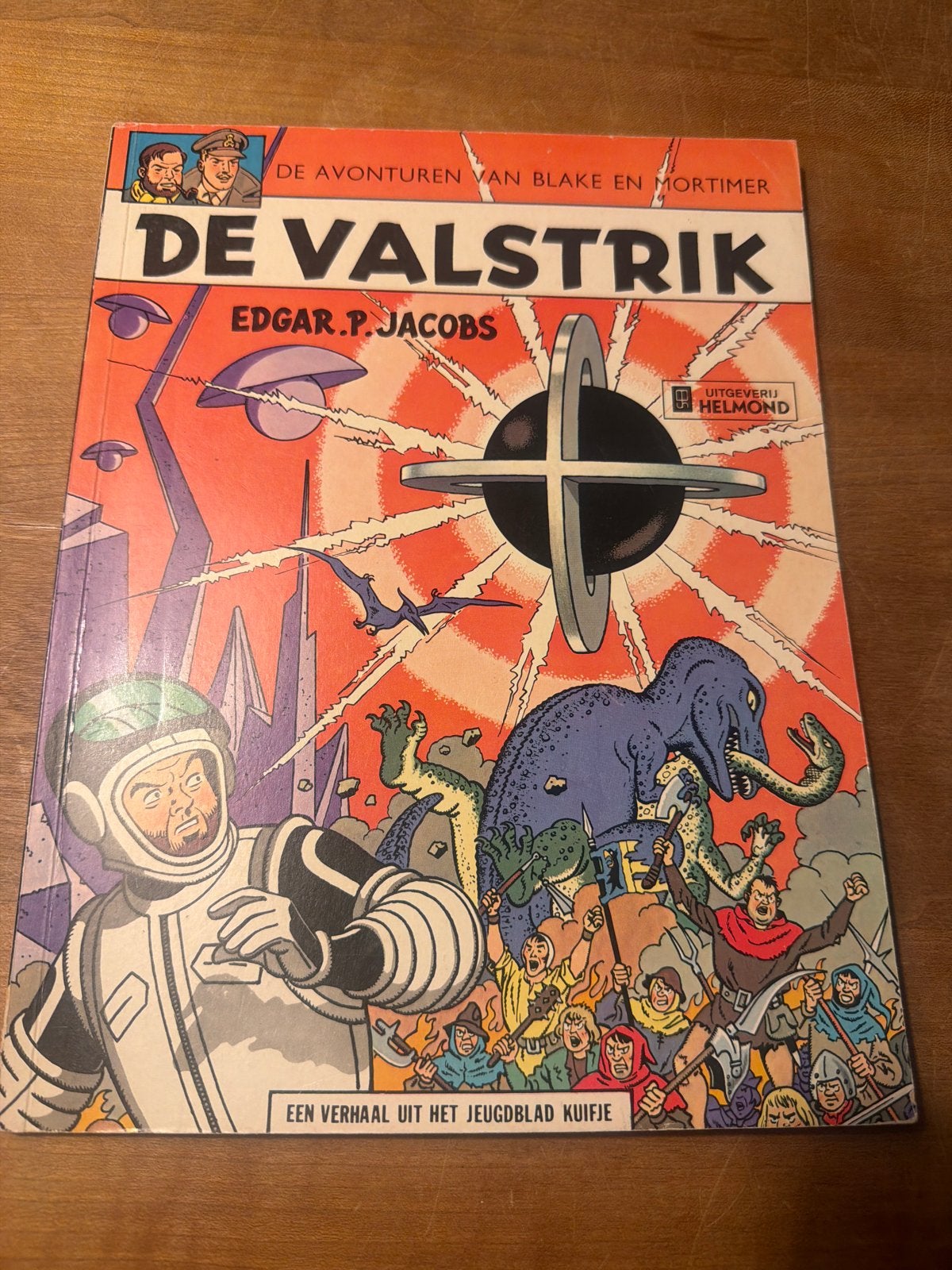 Blake en Mortimer - De Valstrik (Uitgeverij Helmond), Eén stripboek, Ophalen of Verzenden, Gelezen