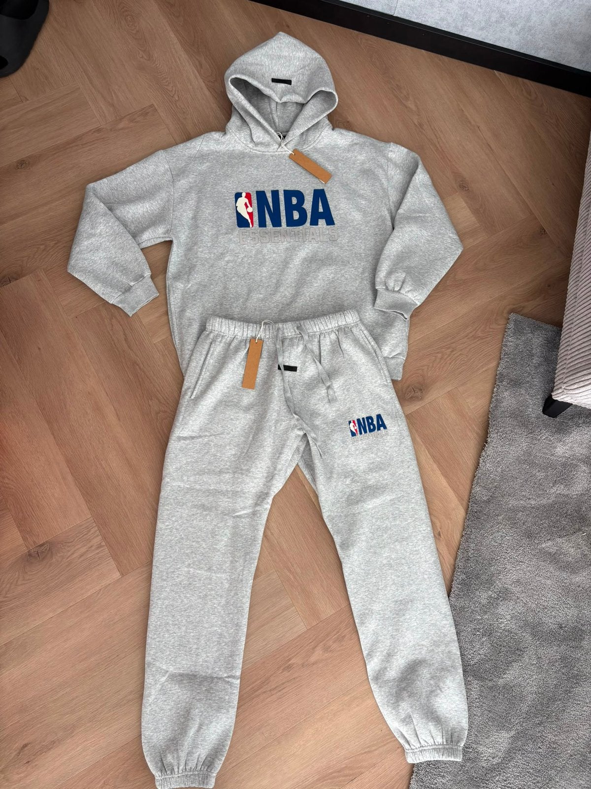 Essentials NBA trainingspak, Kleding | Dames, Huispakken, Ophalen of Verzenden, Zo goed als nieuw, Maat 46/48 (XL) of groter, Zwart