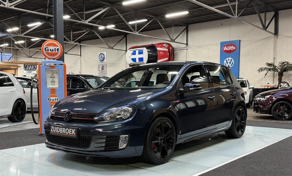 Volkswagen Golf 2.0 GTI Uniek! Cruise! Navi! Clima!, Gebruikt, 4 cilinders, 1984 cc, Blauw