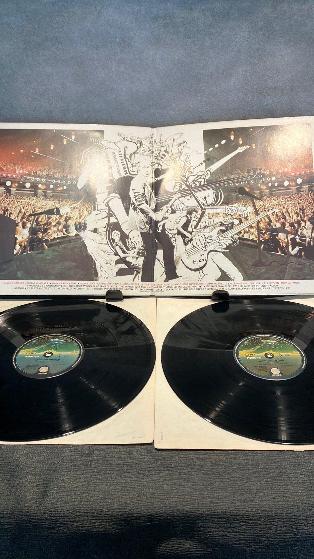 Dire Straits— Alchemy, Cd's en Dvd's, Vinyl | Rock, Originele persing, Ophalen of Verzenden, Zo goed als nieuw, 12 inch