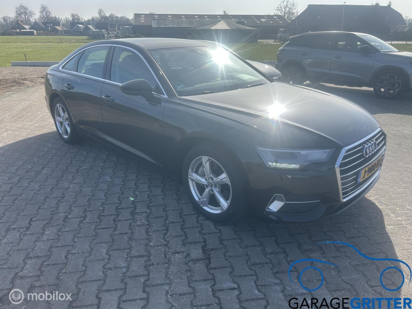 Audi A6 Limousine 45 TFSI Business edition, Auto's, Gebruikt, 4 cilinders, Zwart, Bedrijf
