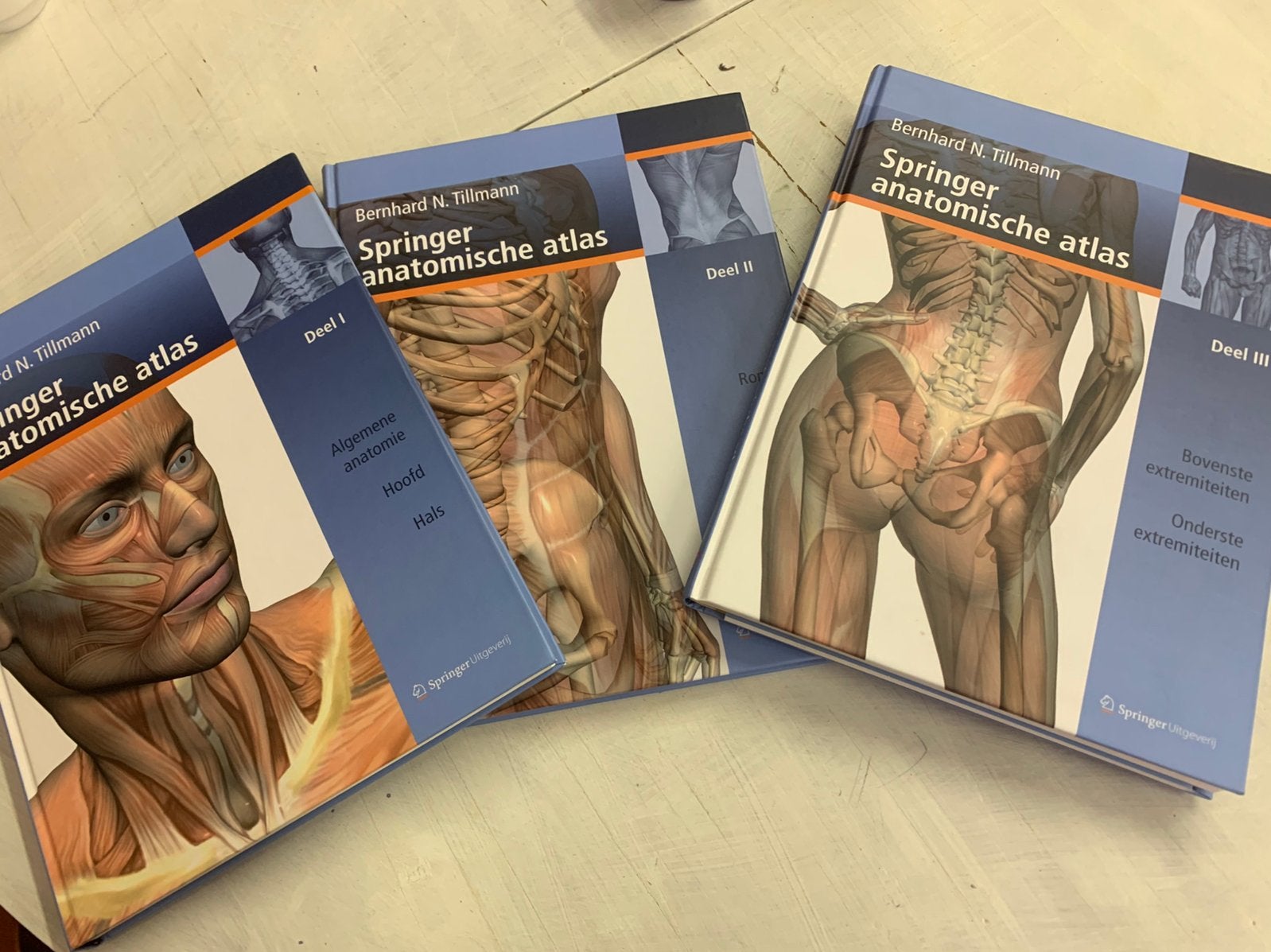SEPT SPRINGER ANATOMISCHE ATLAS, Ophalen of Verzenden, Zo goed als nieuw, Natuurwetenschap