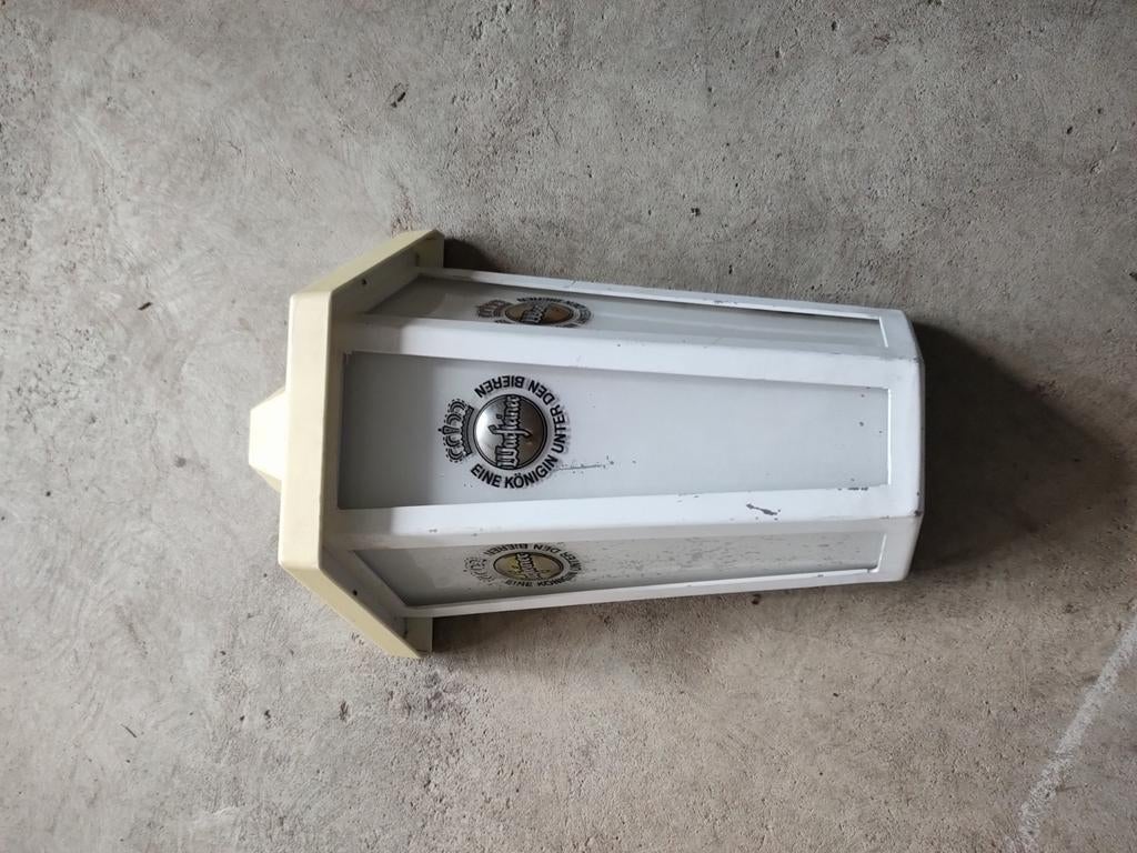 Warsteiner lamp, Ophalen of Verzenden