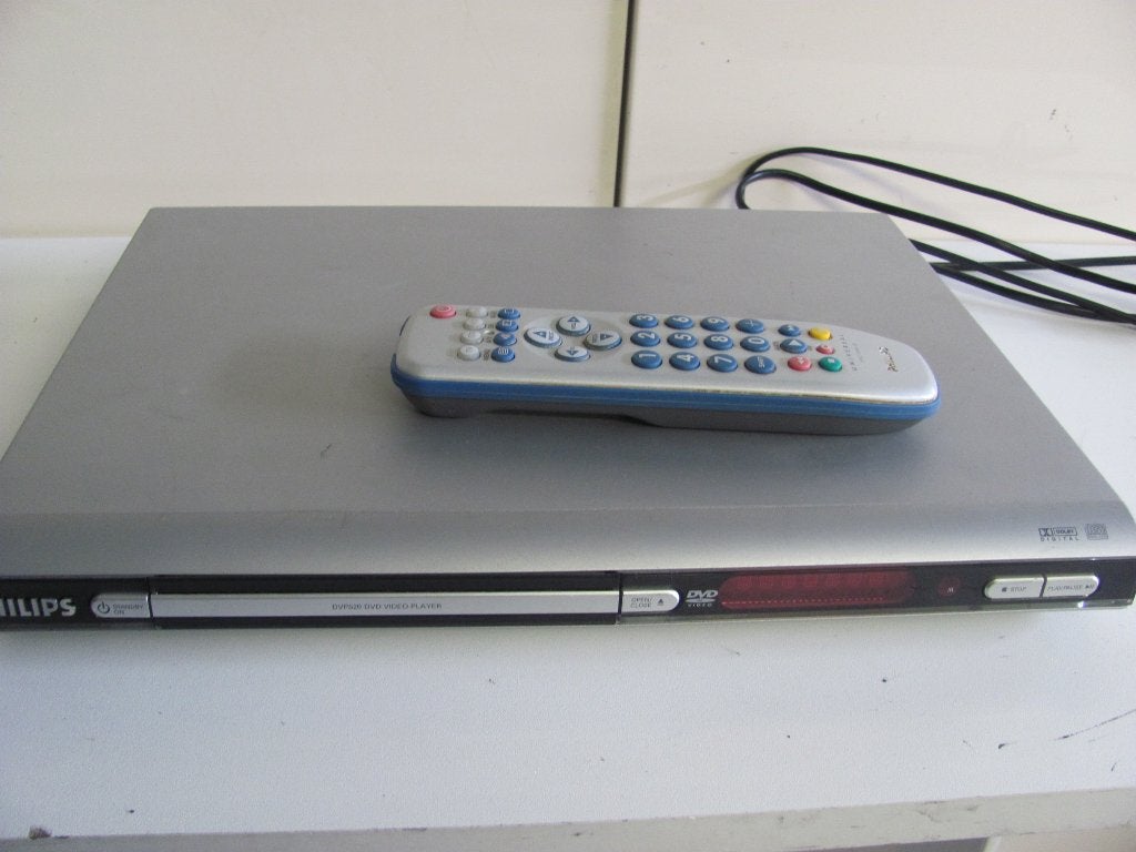 PHILIPS DVP520 dvd-speler met universele remote, Ophalen of Verzenden, Zo goed als nieuw, Dvd-speler, Philips
