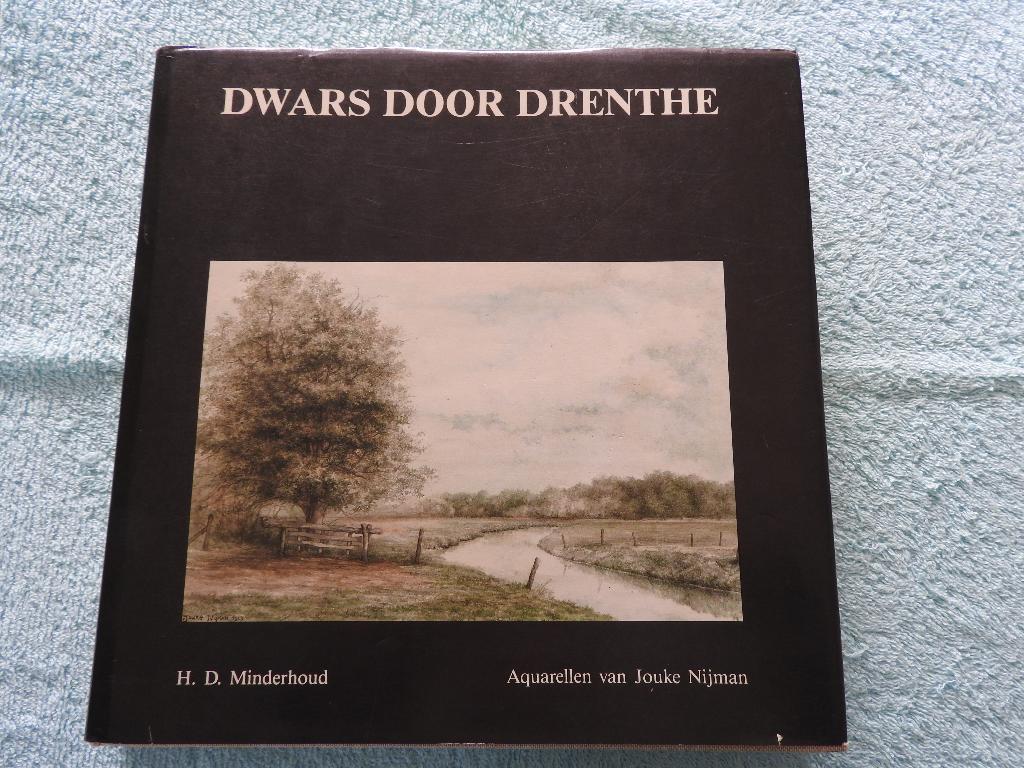 Dwars door Drenthe - Aquarellen van Jouke Nijman, Boeken, Ophalen of Verzenden, Zo goed als nieuw