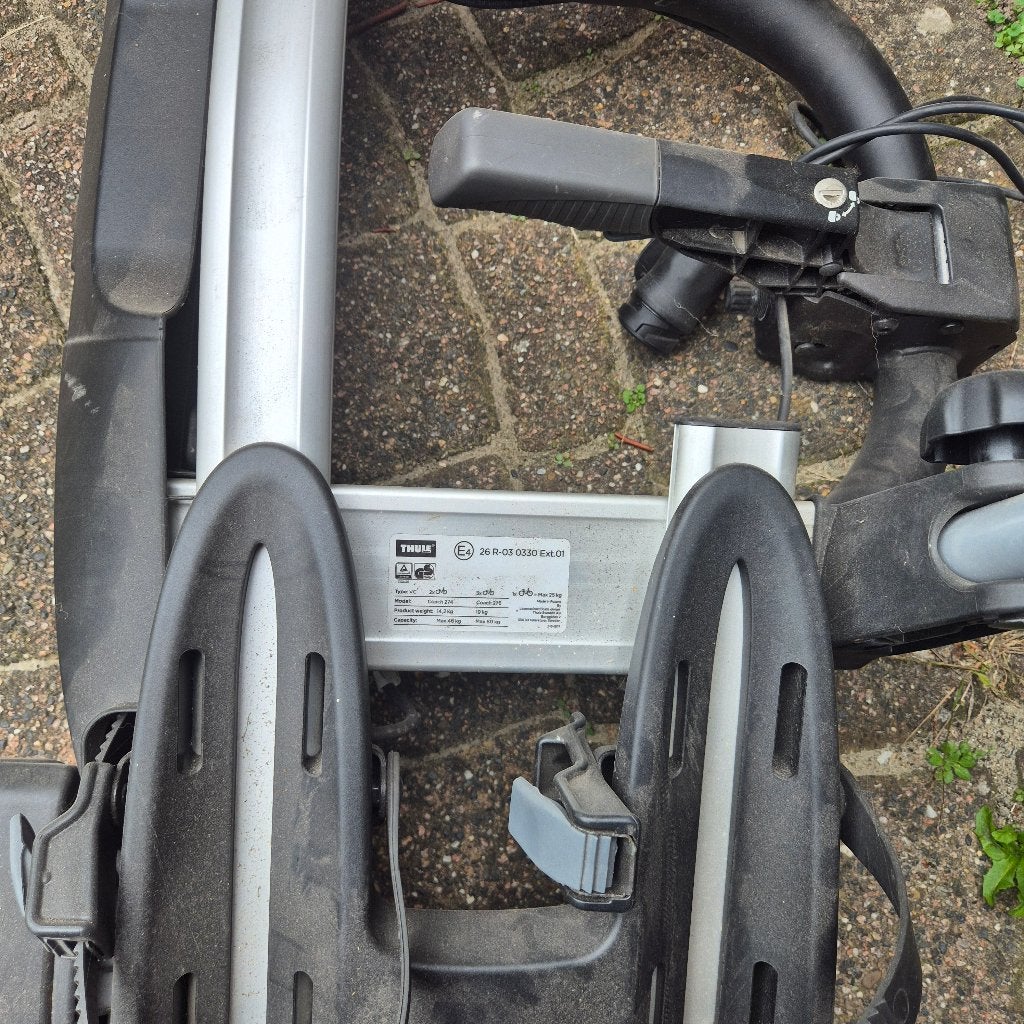 Fietsendrager, Auto diversen, Ophalen, 2 fietsen, Gebruikt, Trekhaakdrager