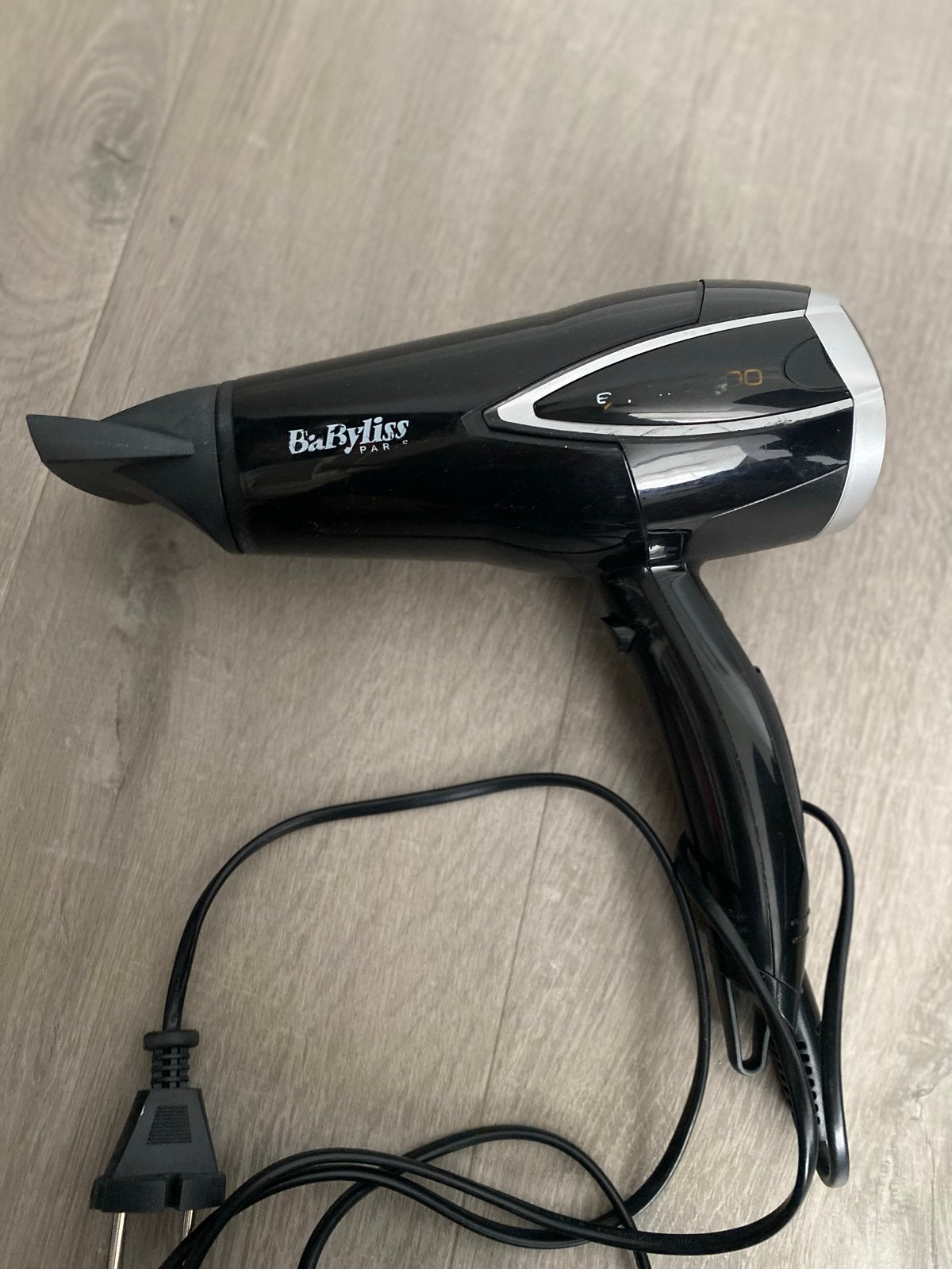 BaByliss Föhn met Blaasmond en Diffuser, Ophalen of Verzenden, Gebruikt, Haarverzorging