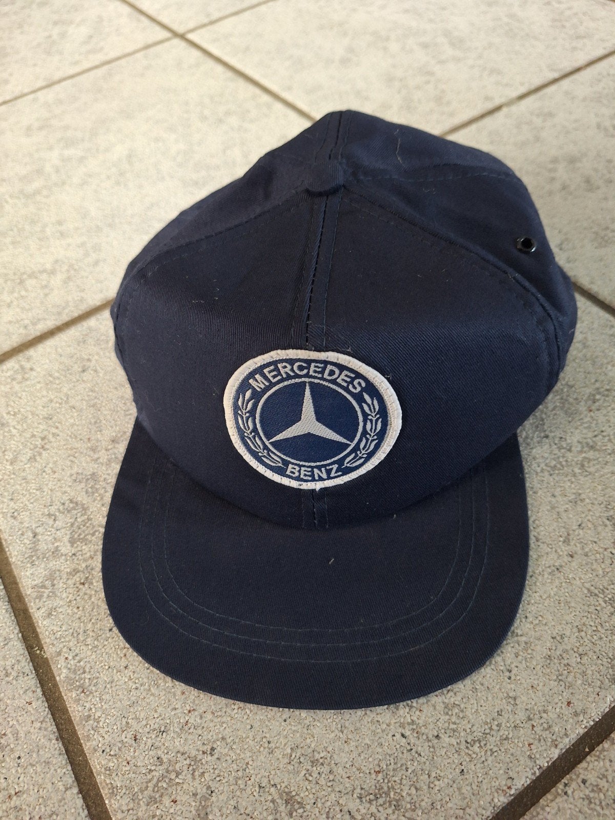 Mercedes-Benz Pet - Donkerblauwe Cap, Ophalen of Verzenden, Zo goed als nieuw