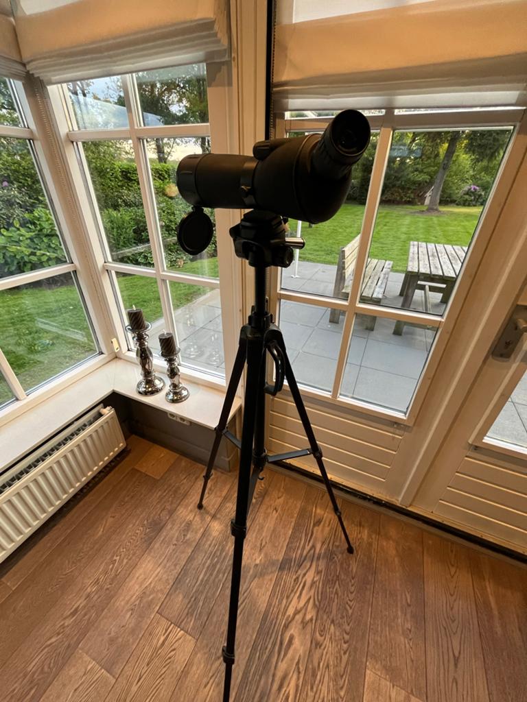 Spotting scope met statief - Ideaal voor natuurobservatie, Audio, Tv en Foto, Optische apparatuur | Telescopen, Ophalen, Lenzentelescoop (refractor)