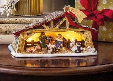 Villeroy & Boch Christmas Toys kerststal met kribbe 27x16x16, Ophalen of Verzenden, Nieuw