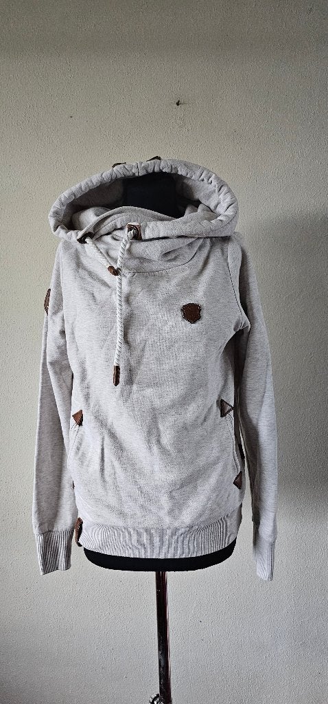 Naketano hoodie maat M (2125), Maat 38/40 (M), Ophalen of Verzenden, Grijs, Gedragen