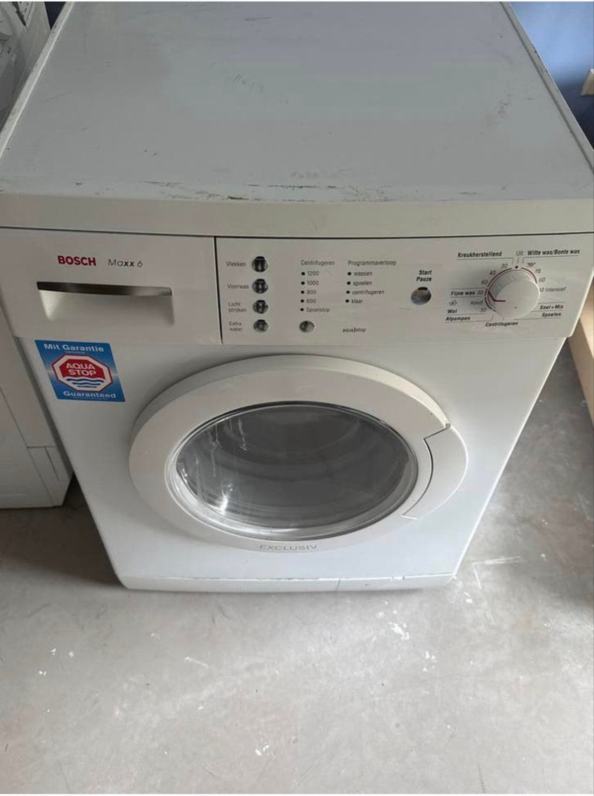 Defecte Bosch Maxx 6 wasmachine (voor onderdelen/reparatie), Witgoed en Apparatuur, Wasmachines, Ophalen, Voorlader, Niet werkend